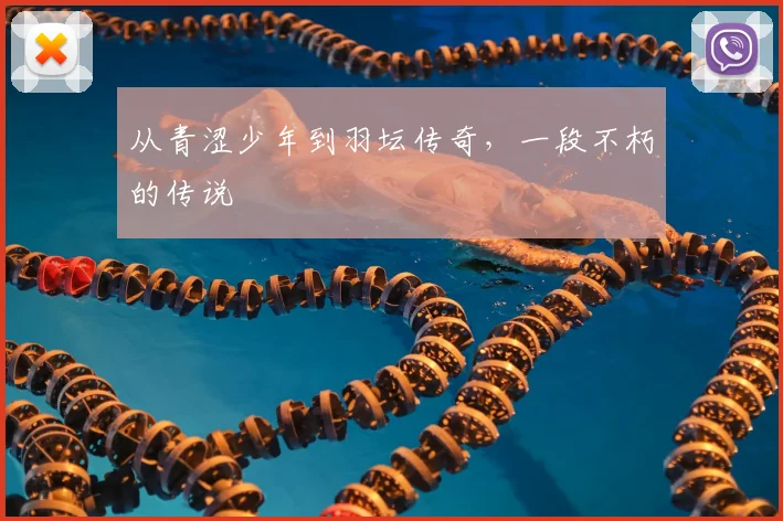 从青涩少年到羽坛传奇，一段不朽的传说